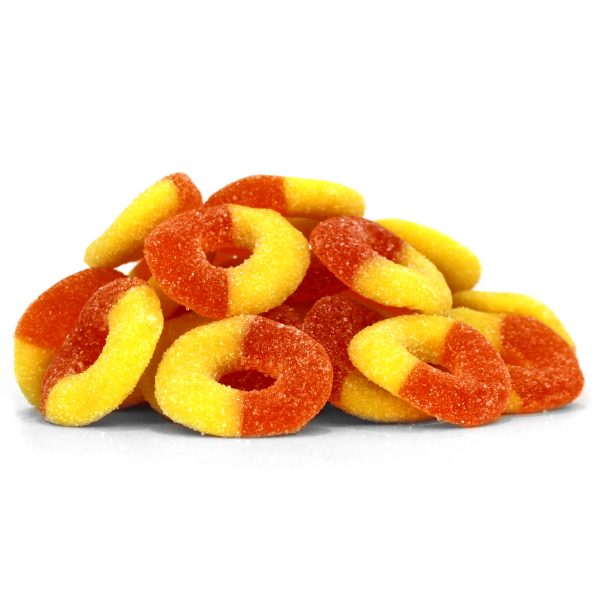 Peach Delta 8 (D8) Gummies